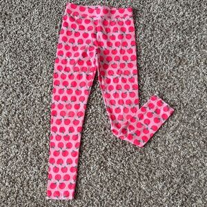 Crewcuts Apple-Print Leggings (color: Bohemian Rose). Sold out online! Size 10